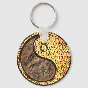 Porte-clés Taurus et chèvre de feu