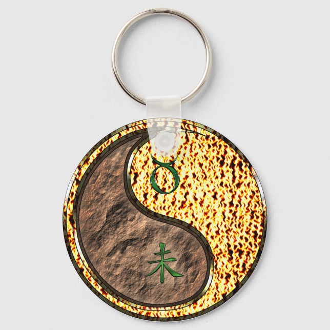 Porte-clés Taurus et chèvre de feu (Recto)