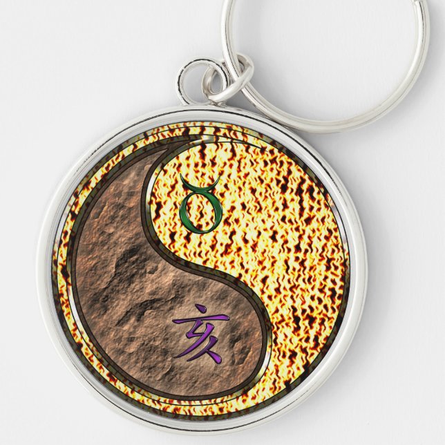 Porte-clés Taurus & Fire Boar (Devant)