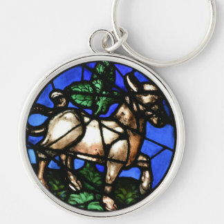 Porte-clés Taurus Zodiac Vitrail Notre-Dame de Paris RK