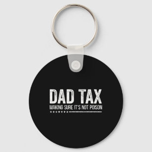 Porte-clés Taxer s'assurer que ce n'est pas du poison Fête de