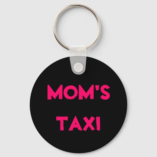 Porte-clés taxi de maman (Recto)