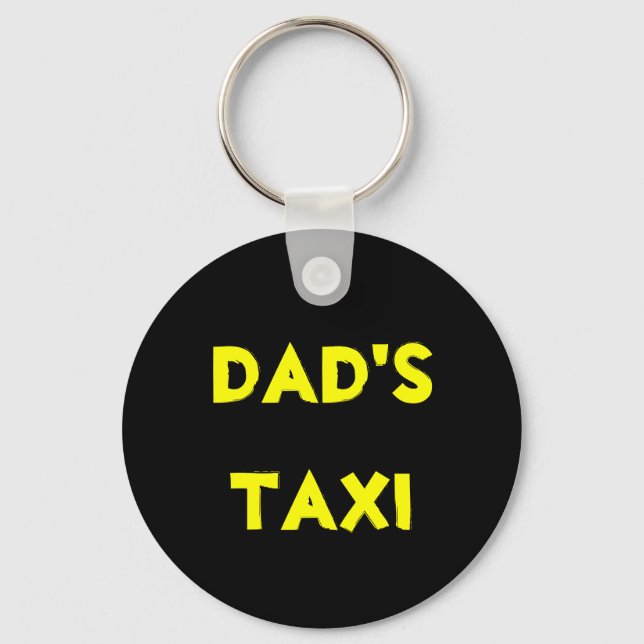 Porte-clés taxi de papa (Recto)