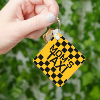 Porte-clés Taxi personnalisé Nom personnalisé