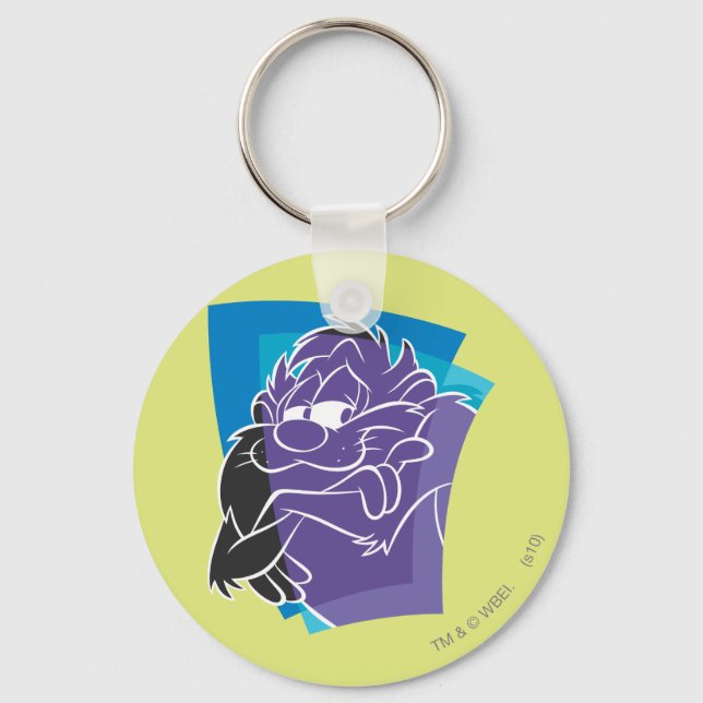 Porte-clés TAZ™ Expressif 21 (Recto)