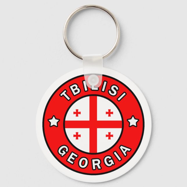 Porte-clés Tbilissi Géorgie (Recto)