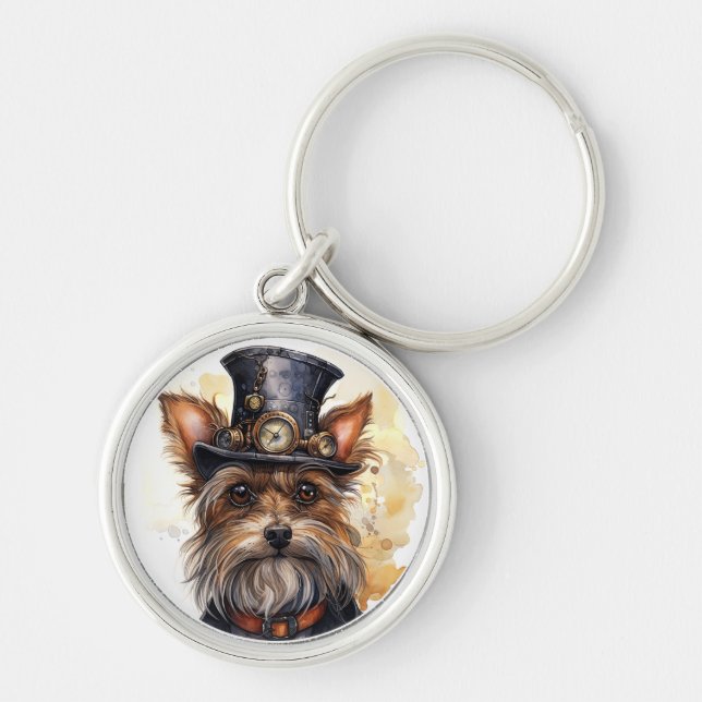 Porte-clés Tchiens punk Yorkshire Terrier (Devant)