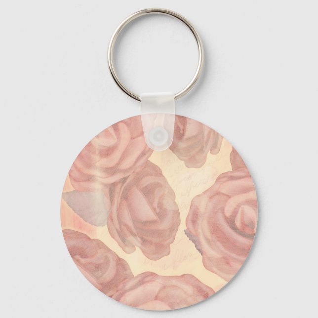 Porte-clés Tea roses, keychain (Recto)