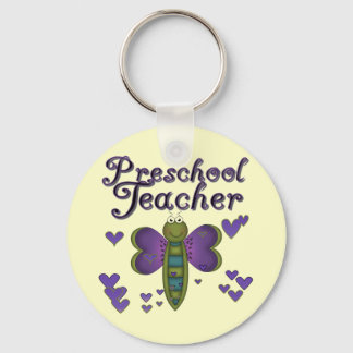 Porte-clés Teacher de papillon Tshirts et cadeaux