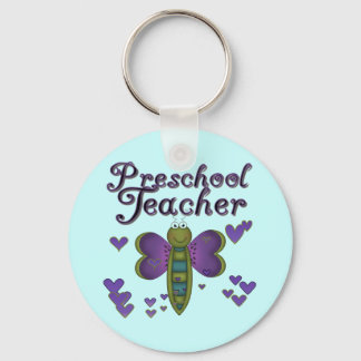 Porte-clés Teacher de papillon Tshirts et cadeaux