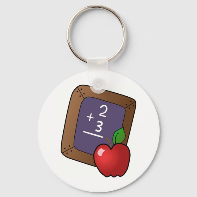 Porte-clés Teacher's Apple (Recto)