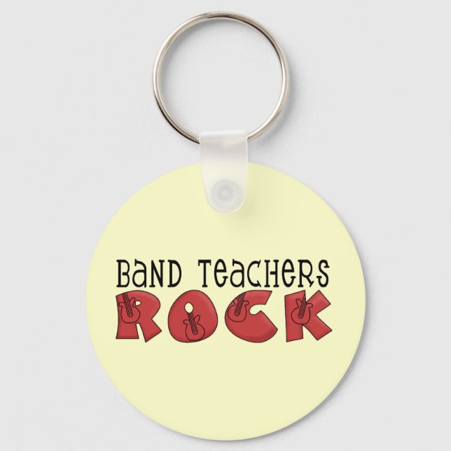 Porte-clés Teachers de bande T-shirts et cadeaux Rock (Recto)