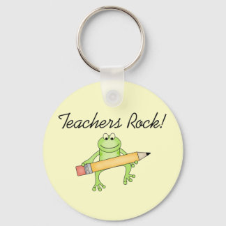 Porte-clés Teachers de grenouilles T-shirts et gousses