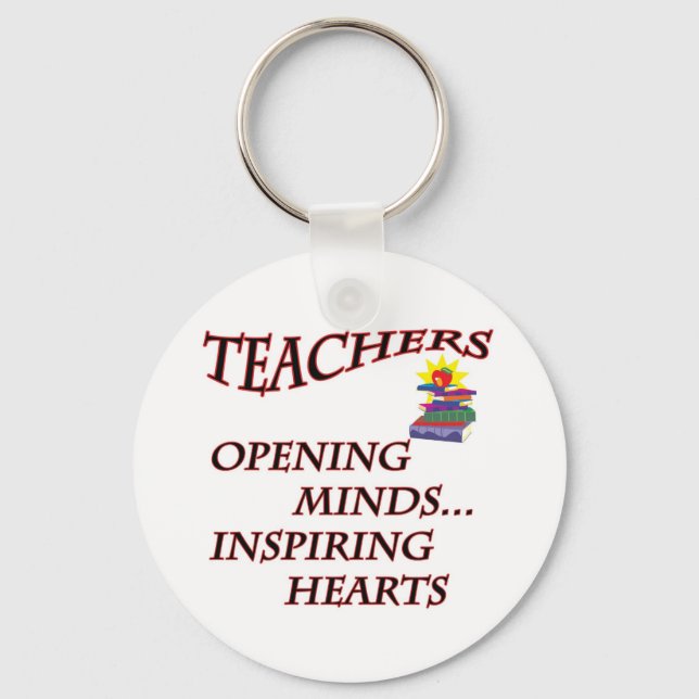 PORTE-CLÉS TEACHERS OPENING MINDS (Recto)