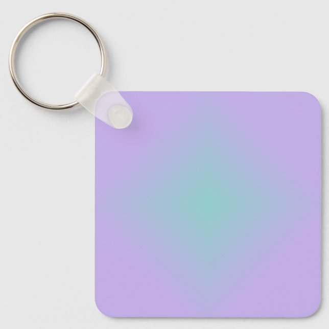 Porte-clés Teal Lavender Glow (Recto)
