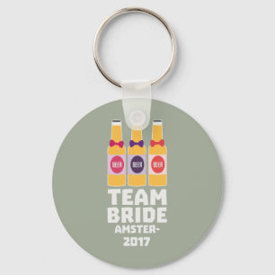 Porte-clés Team Bride Amsterdam 2017 Zn034