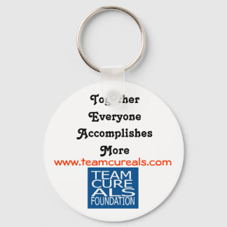PORTE-CLÉS TEAM CURE ALS FOUNDATION KEYCHAINS