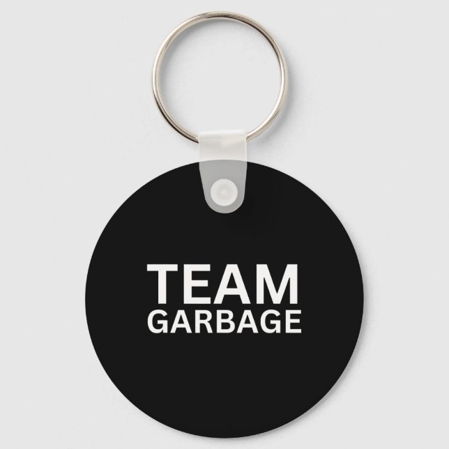 Porte-clés Team Garbyge Pour Trump Tee Trump Supporters (Recto)