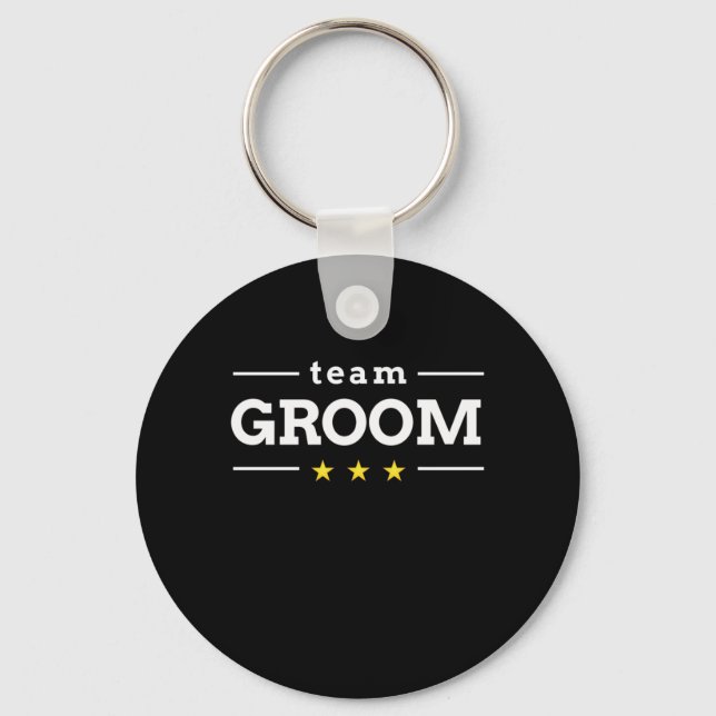 Porte-clés Team Groom (Recto)