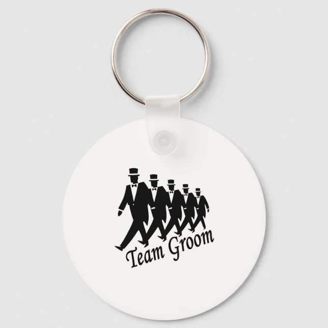 Porte-clés Team Groom (Hommes) (Recto)