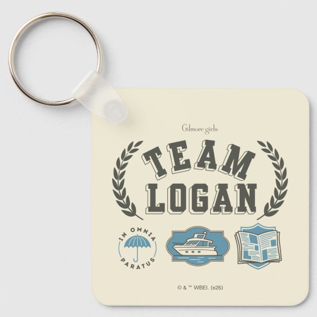 Porte-clés Team Logan Gilmore Girls Design (Recto)