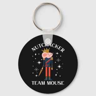 Porte-clés Team Mouse Nutcracker Noël Danse Amusante Soldat