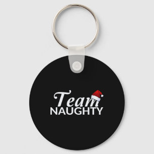 Porte-clés Team Naughty Couple Correspondant Avec Team Nice