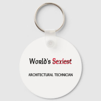 Porte-clés Technicien d'architecture le plus flexible du mond