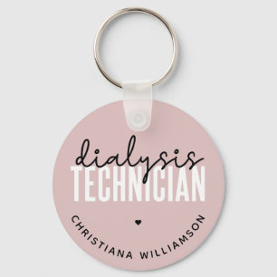 Porte-clés Technicien de dialyse personnalisé Cadeaux techn