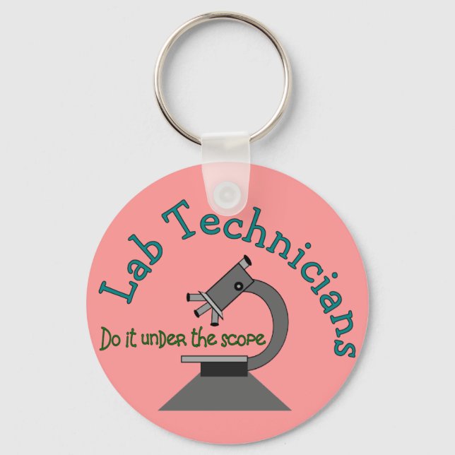 Porte-clés Technicien de laboratoire (Recto)