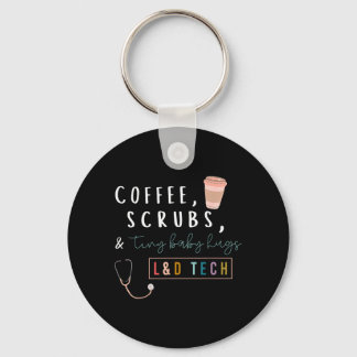 Porte-clés Technicien de l'accouchement Café Rainbow Coffee