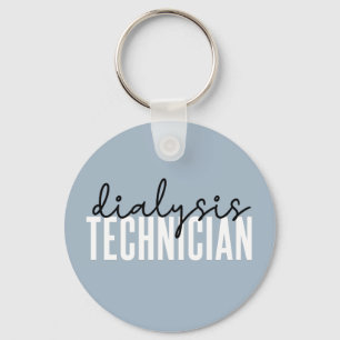 Porte-clés Technicien en dialyse Cadeaux techniques en néph