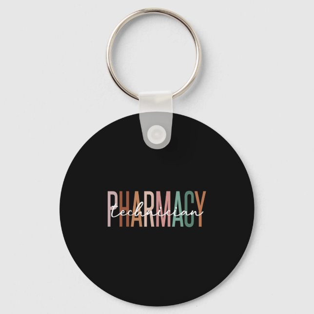 Porte-clés Technicien en pharmacie Technicien en pharmacie ce (Recto)