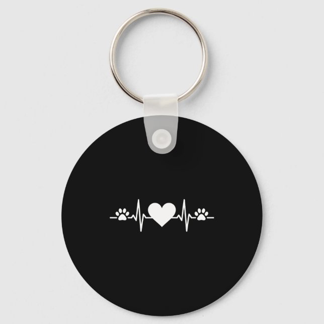 Porte-clés technicien vétérinaire amour des animaux technicie (Recto)