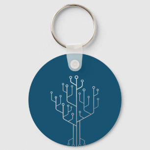 Porte-clés Technique du programmeur programmeur de l'arbre de