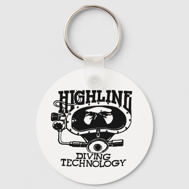 Porte-clés Technologie de plongée Highline (Recto)