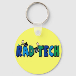 Porte-clés Technologie de rad avec le personnages en