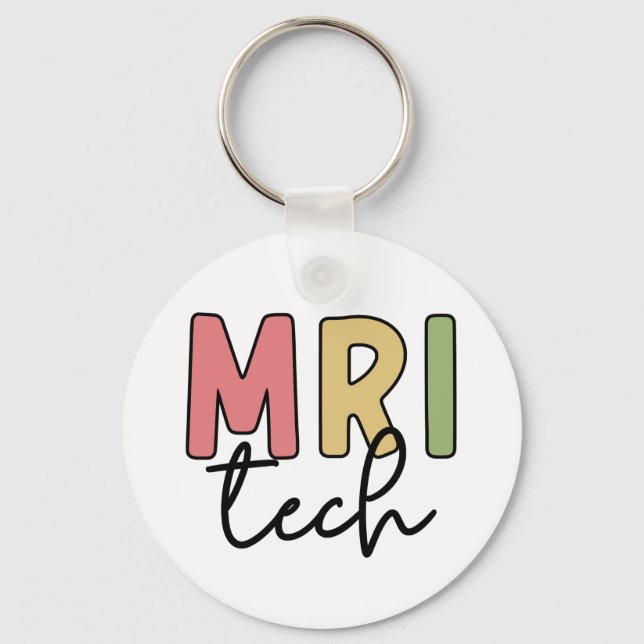 Porte-clés Technologie IRM | Technologue en IRM Technicien en (Recto)