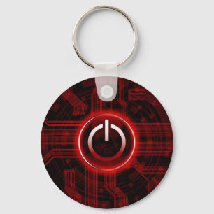 Porte-clés technologie moderne thème design porte - clé