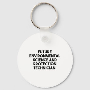 Porte-clés Technologies De l'environnement De La Science Et D