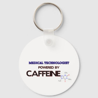 Porte-clés Technologue Médicale propulsé par la caféine