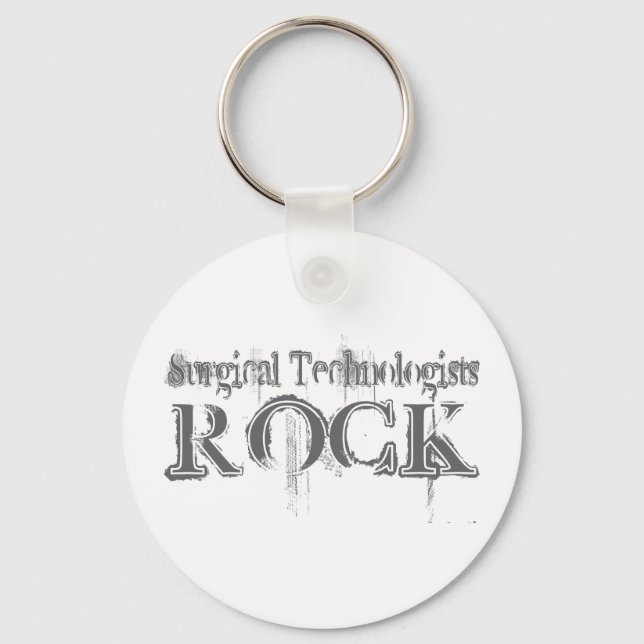 Porte-clés Technologues chirurgicaux Rock (Recto)