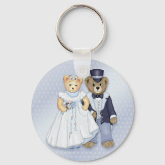 Porte-clés Teddy Bear Mariage - Personnaliser