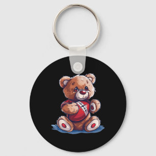 Porte-clés Teddy Cool Avec Tenue De Sport Pour Garçons Et Fil