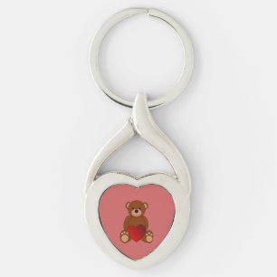 Porte-clés Teddy Love