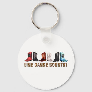 Porte-clés TEE Country Line Dance