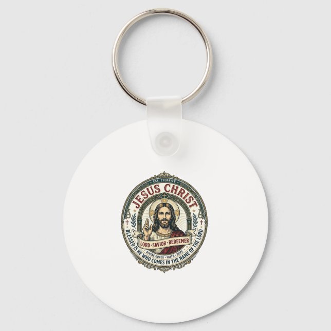 Porte-clés Tee Graphique Studio de Danse de Jésus Ballerine C (Recto)