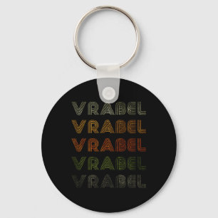 Porte-clés Tee Love Heart Vrabel Style Vintage Grunge Noir