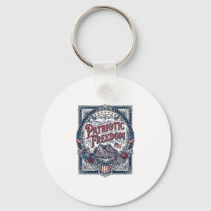 Porte-clés Tee shirt graphique vectoriel de jardin de campagn
