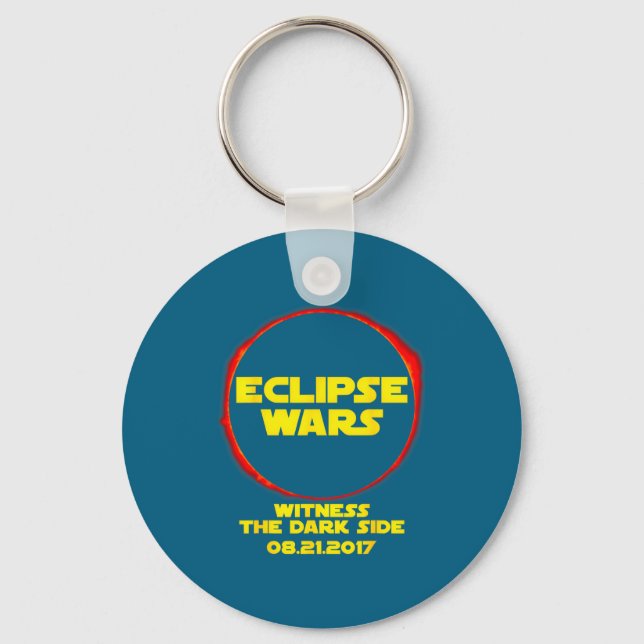 Porte-clés Tee shirt solaire éclipse guerres sci (Recto)